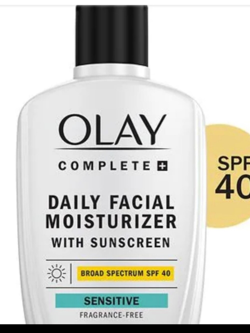 2 For $22🆕OLAY Daily Facial Moisturizer with SPF 40 - Sensitive